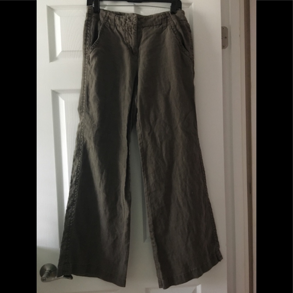 CAbi linen pants-sz 6